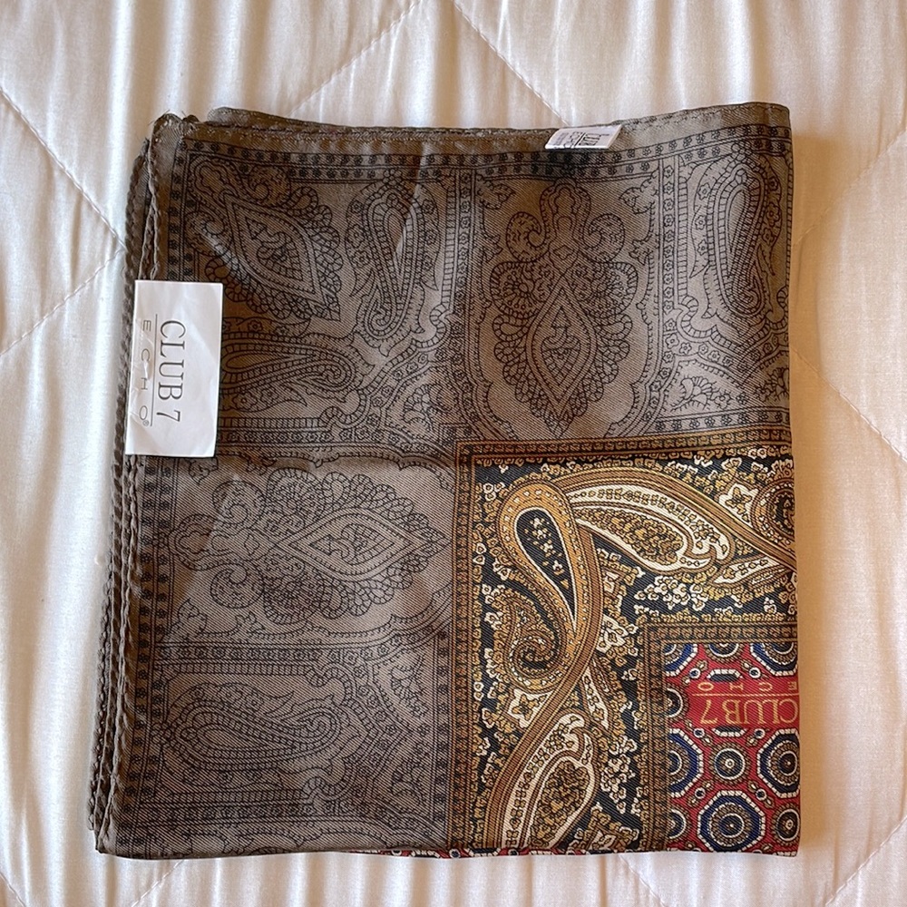 CLUB 7 ECHO 100% SILK